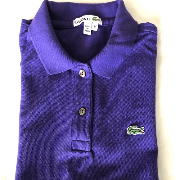 Lacoste Tops - Lacoste Women’s Cotton Pique Polo Shirt 2 buttons Lacoste Tops - Lacoste Women’s Cotton Pique Polo Shirt 2 buttons